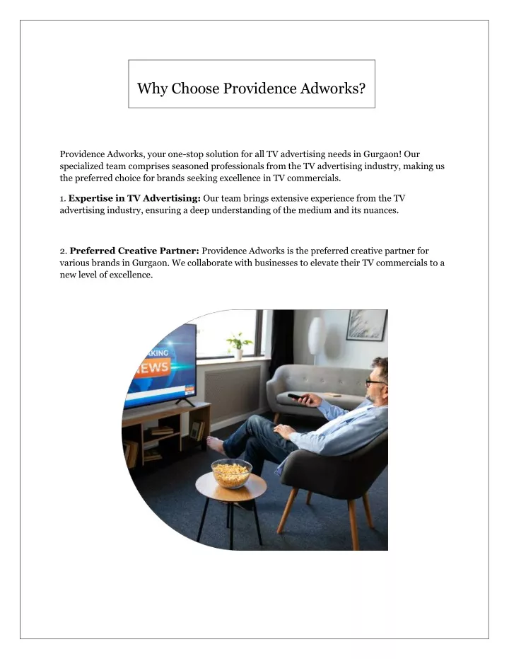 why choose providence adworks