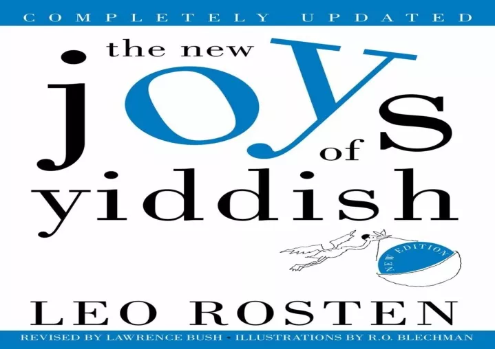 read download the new joys of yiddish completely