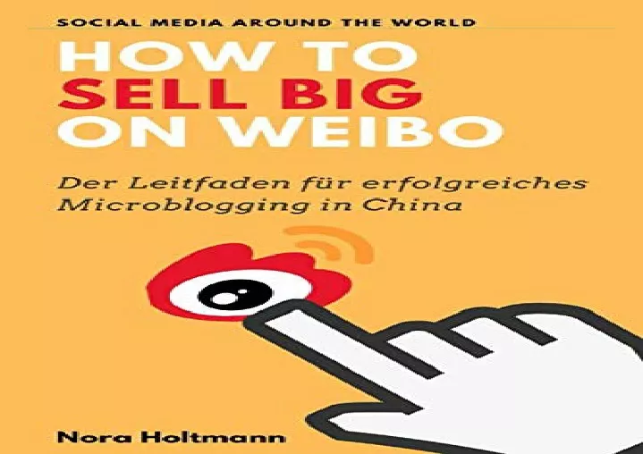 read ebook pdf how to sell big on weibo german