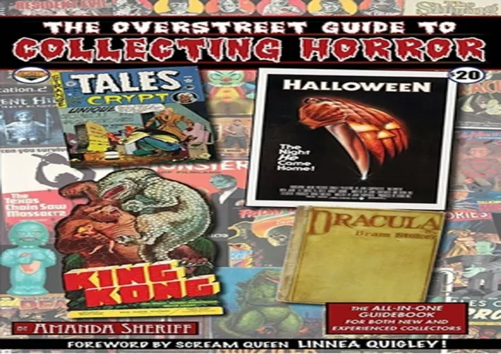 pdf the overstreet guide to collecting horror