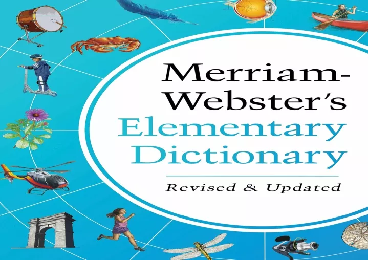 read pdf merriam webster s elementary dictionary