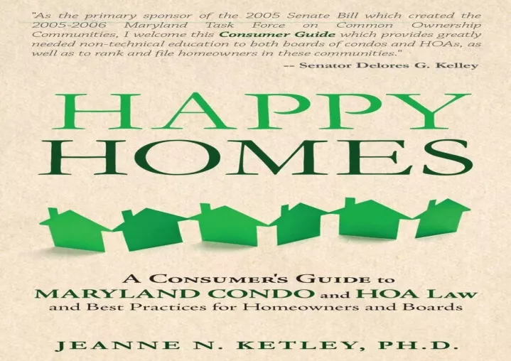 pdf read download happy homes a consumer s guide