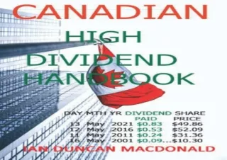 [✔PDF READ ONLINE✔] Canadian High Dividend Handbook