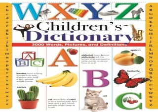 PDF/READ/DOWNLOAD  Children's Dictionary: 3,000 Words, Pictures, and Defini