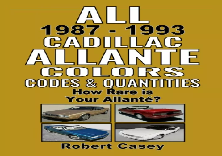 pdf read online all 1987 1993 cadillac allante