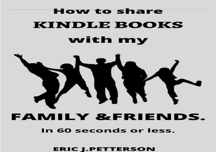 pdf read how to share kindle books with family