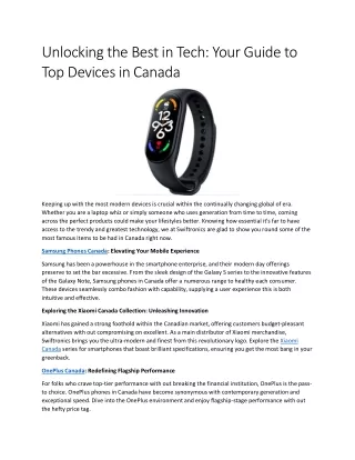 unlocking the best in tech your guide