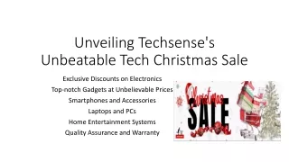 Unveiling Techsense