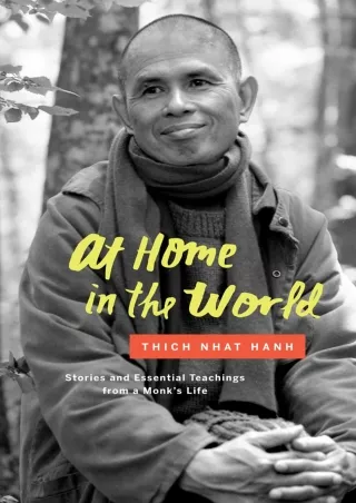 Ebook❤️(download)⚡️ At Home in the World: Stories and Essential Teachings from a Monk's Life