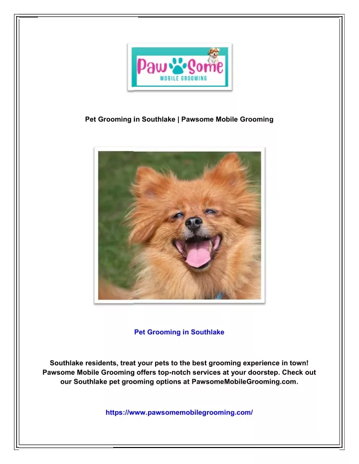 pet grooming in so pet grooming in southlake