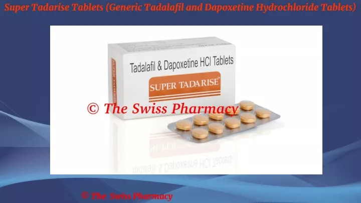 super tadarise tablets generic tadalafil