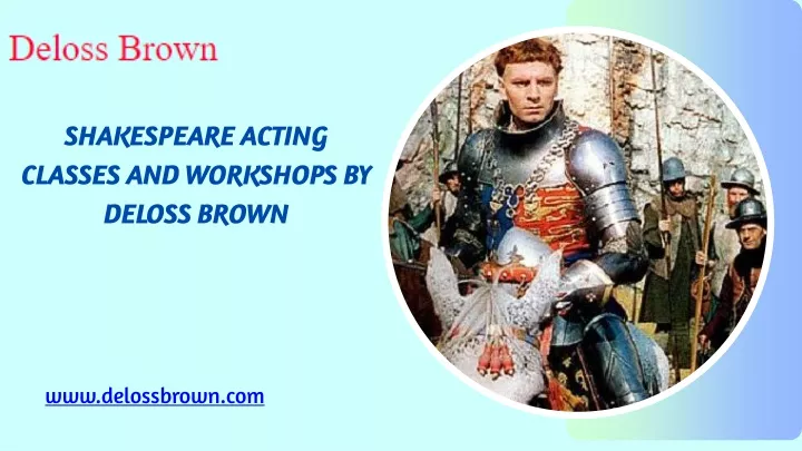 shakespeare acting classes and workshops