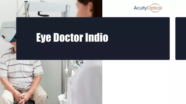 eye doctor indio