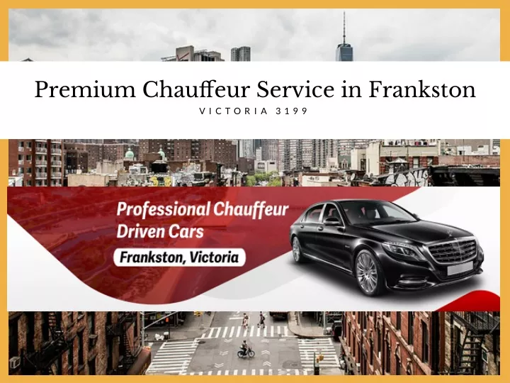 premium chauffeur service in frankston