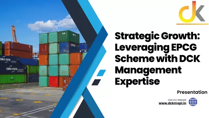 strategic growth leveraging epcg scheme with