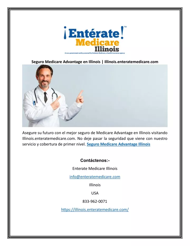 seguro medicare advantage en illinois illinois