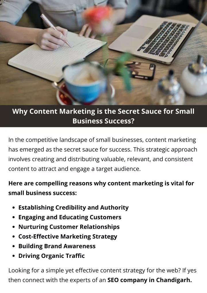 why content marketing is the secret sauce
