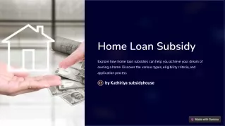 Home-Loan-Subsidy