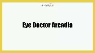 Eye Doctor Arcadia Experts Explain The Lesser-Known Culprits Of Dry Eyes