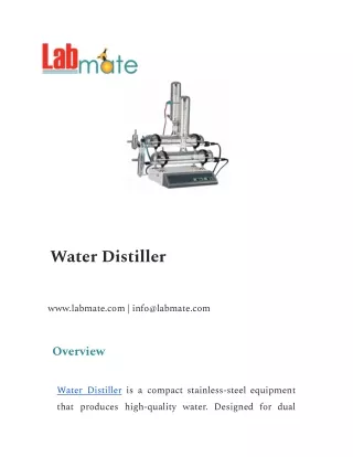 water distiller
