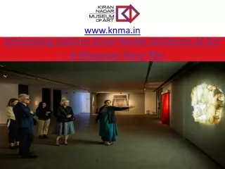 Embracing Culture: Kiran Nadar Museum of Art – A Museum Near Me