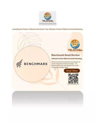 unveiling the power of benchmark email your