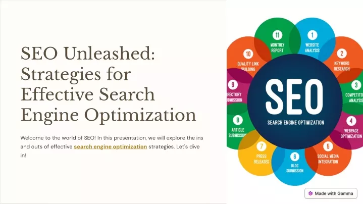 seo unleashed strategies for effective search