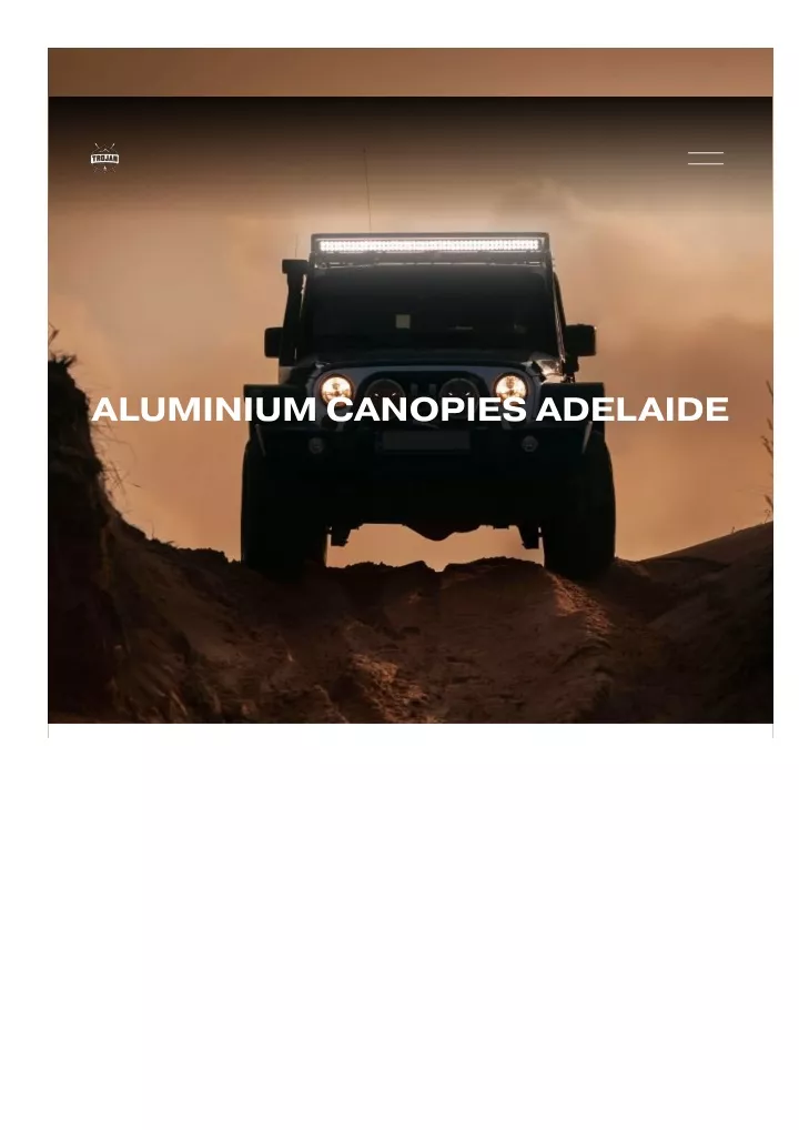 aluminium canopi ad laid