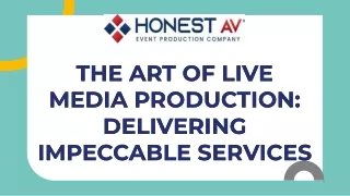 Live Media Production Services