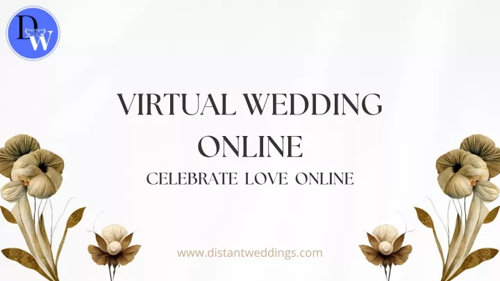 virtual wedding online celebrate love online