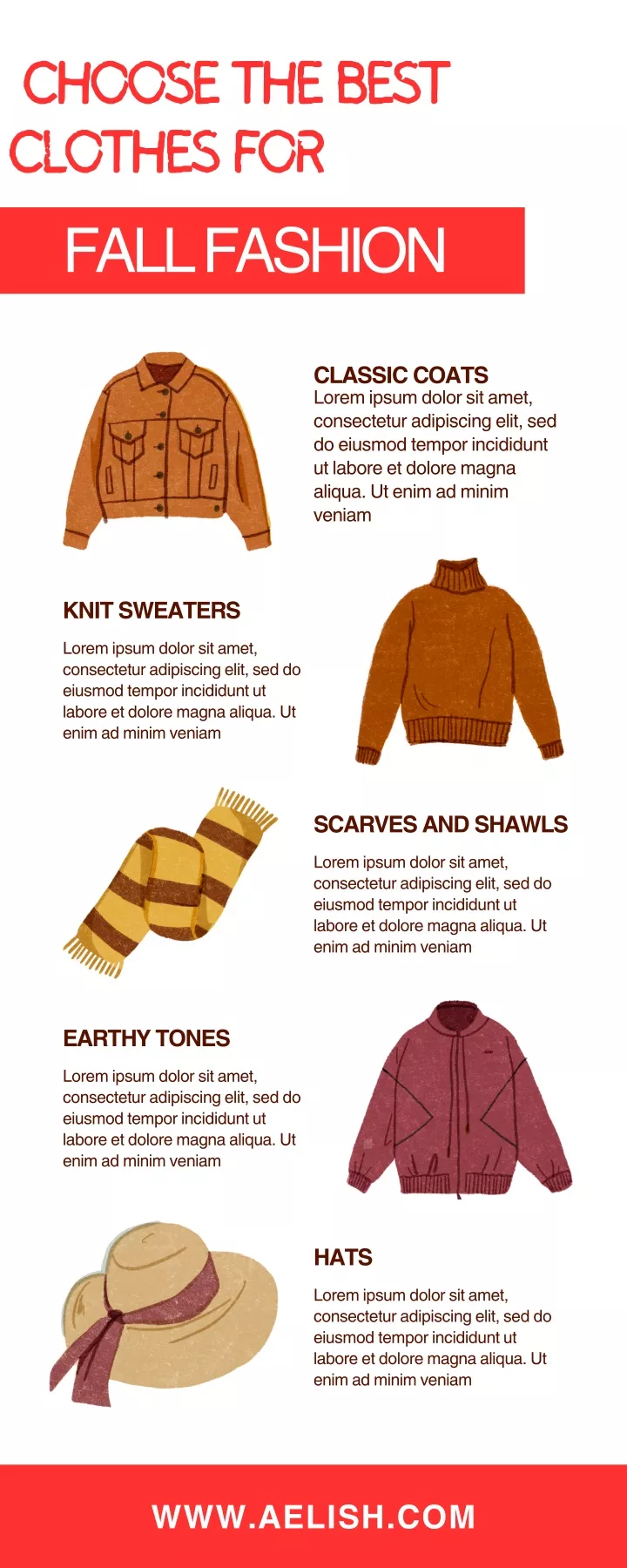 choose the best clothes for fall fashion