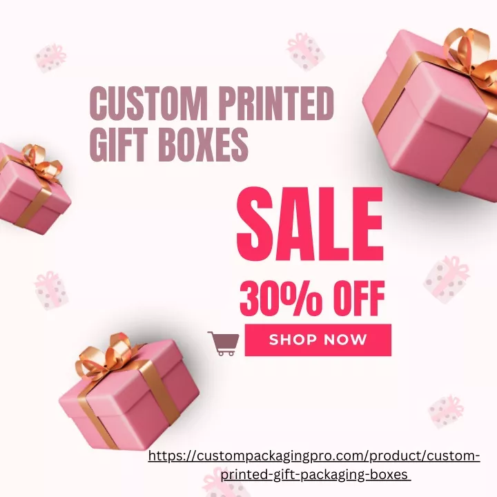 custom printed gift boxes