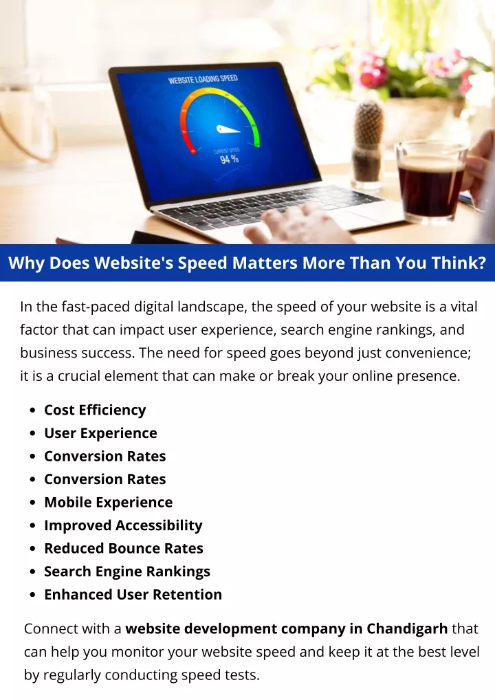 why does website s speed matters more than