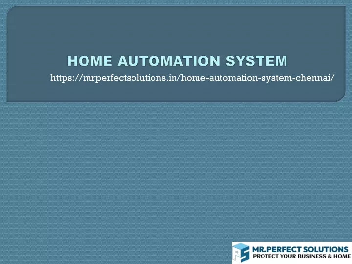 home automation system