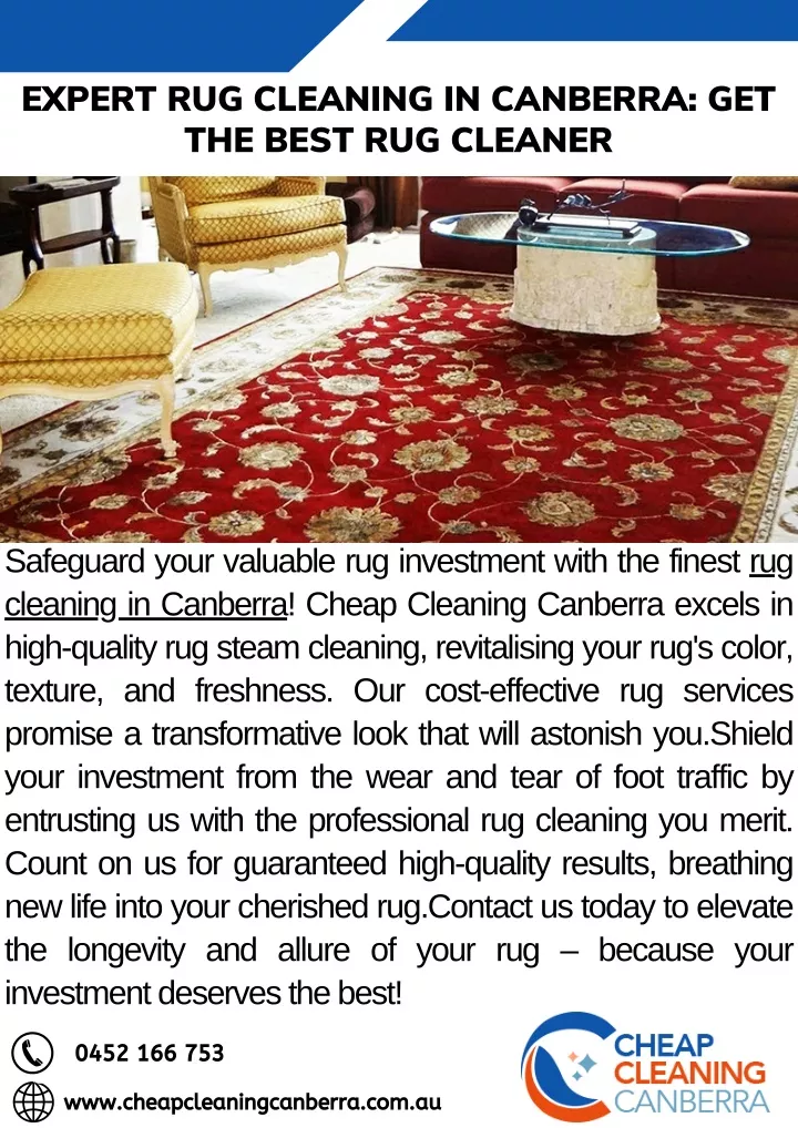 expert rug cleaning in canberra get the best