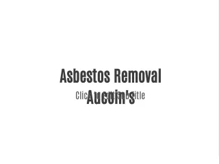 asbestos removal aucoin s