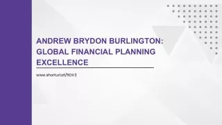 Andrew Brydon's Guide to International Finance