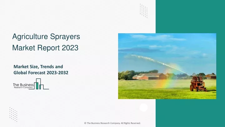 agriculture sprayers market report 2023