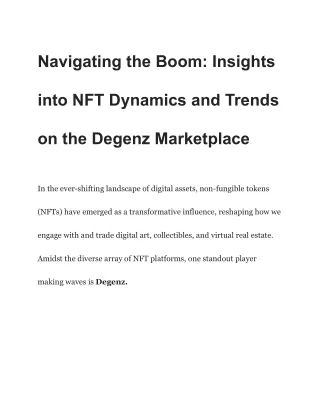 Discover and Trade Top NFTs