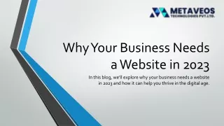 Why Your Business Needs a Website in 2023