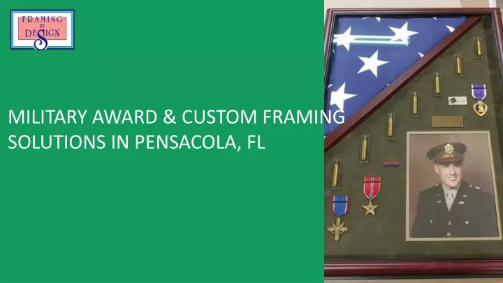 military award custom framing solutions