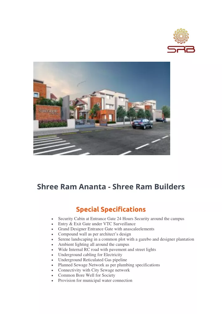 shree ram ananta shree ram builders