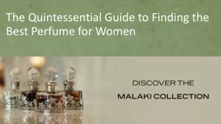 The Quintessential Guide to Finding the Best Perfume for Women