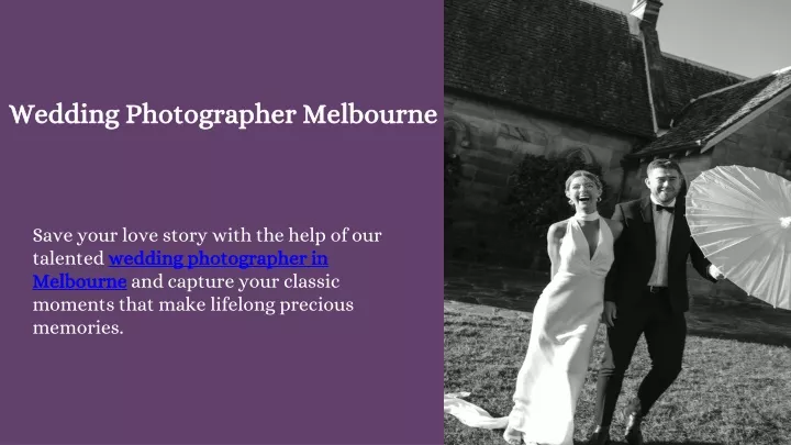 wedding photographer melbourne