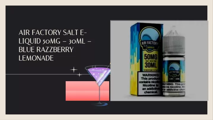 air factory salt e air factory salt e liquid 50mg