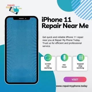 iPhone 11 Repair Near Me