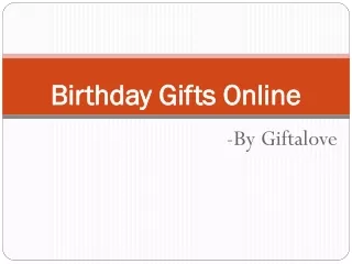 Perfect Birthday Surprises: Unwrap Joy with Our Online Gifts!