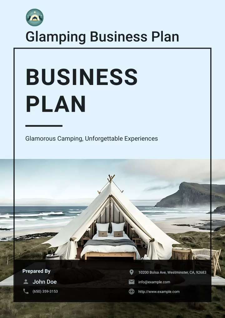 glamping business plan