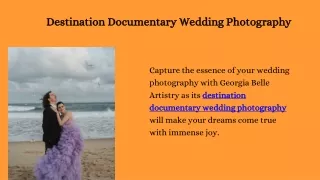 Destination Documentary Wedding Photography