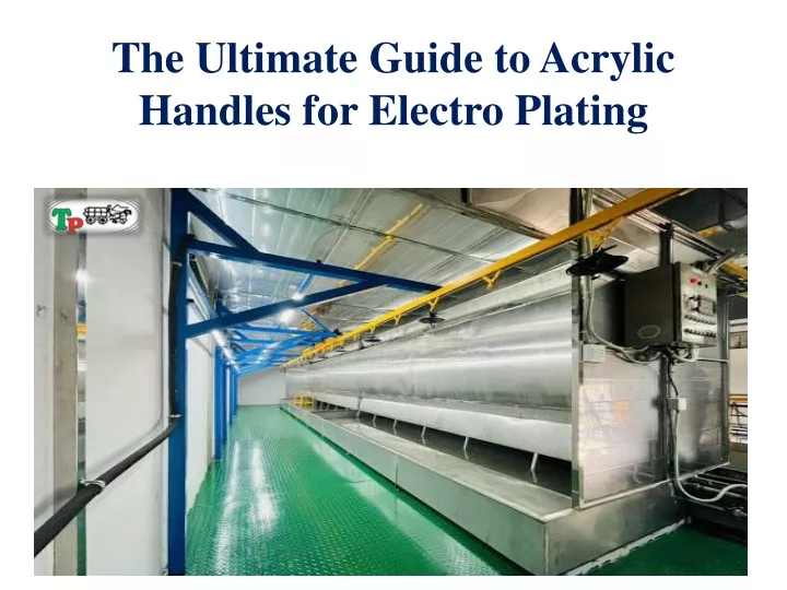 the ultimate guide to acrylic handles for electro
